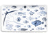 Manta sushi plates x2